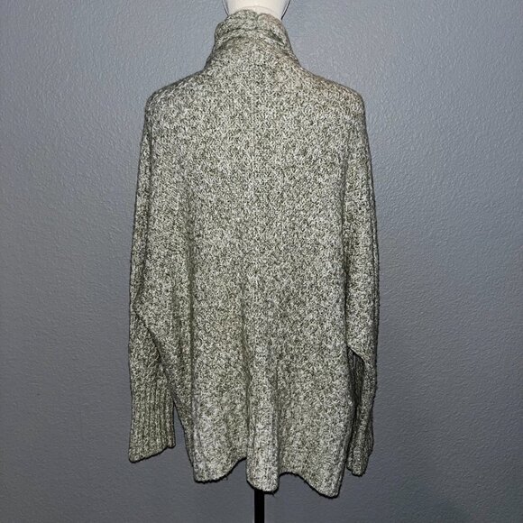 ANTHROPOLOGIE ANGEL OF THE NORTH Chauvet Alpaca Blend Open Cardigan Sweater M - Picture 6 of 8